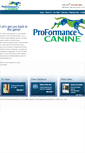 Mobile Screenshot of proformancecanine.com